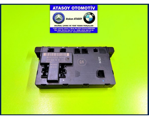 MERCEDES W203 KAPI BEYNİ R A2038201485 A2038205626 A2038200626 A2038201285 A2038206426 A2038200426 , A2038205485 , A2038700426 , A2038209285 00001324 00007551 351324 351320